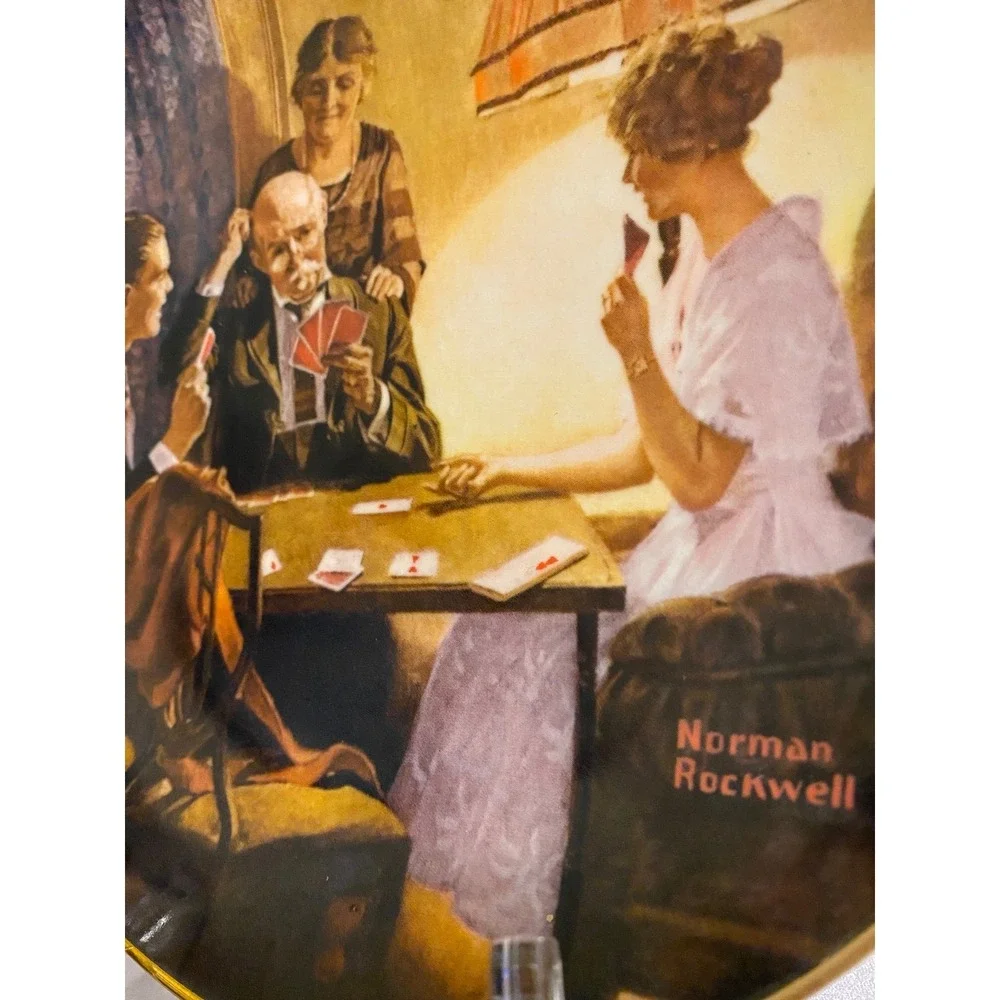 Norman Rockwell Plate # 13798 L 